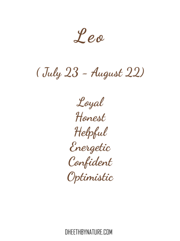 Leo Text - Dheeth By Nature