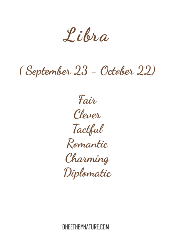 Libra Text - Dheeth By Nature