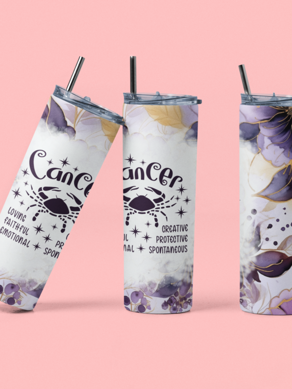 cancer tumbler - Dheeth By Nature