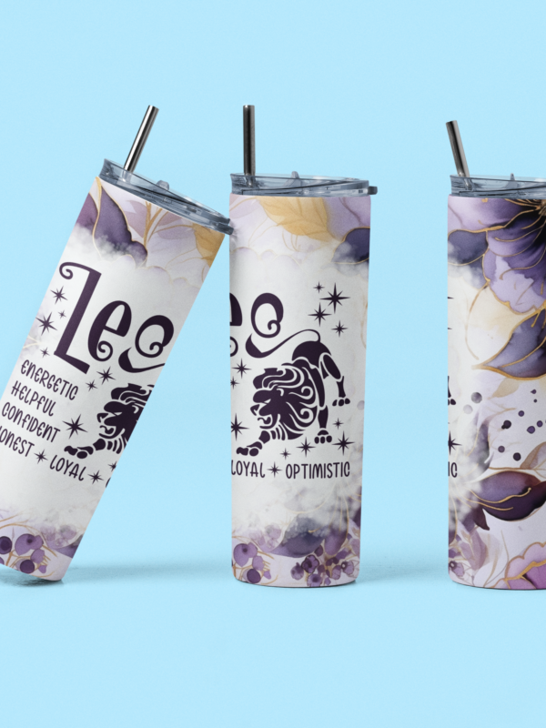 leo tumbler - Dheeth By Nature
