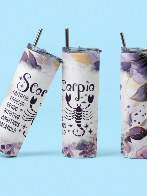 scorpio tumblers - Dheeth By Nature