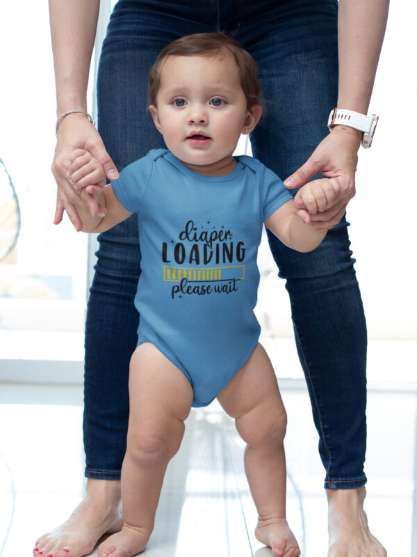 Diaper Loading Romper – Funny Baby Onesie