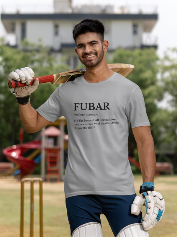 FUBAR Graphic T-Shirt – Edgy Humor Unisex Classic Crew T-Shirt