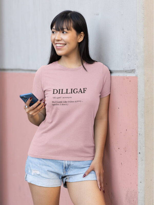 diligaf baby pink t shirt classic dheethbynature - Dheeth By Nature