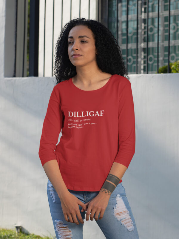 dilligaf tshirt long sleeve women dheethbynature1 - Dheeth By Nature