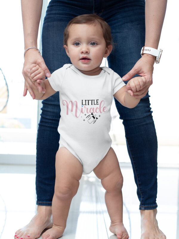 Little Miracle Romper ,Heartfelt Baby Quote Onesie
