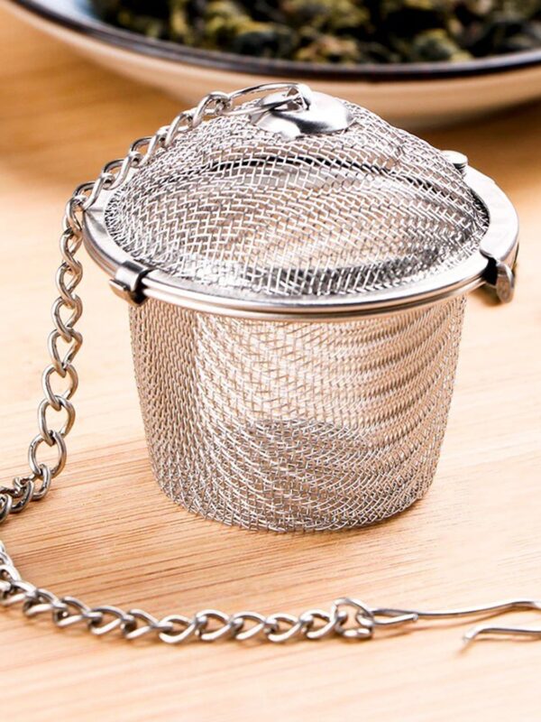 Stainless Steel Spice Tea Filter Herbs Locking Infuser Mesh Ball