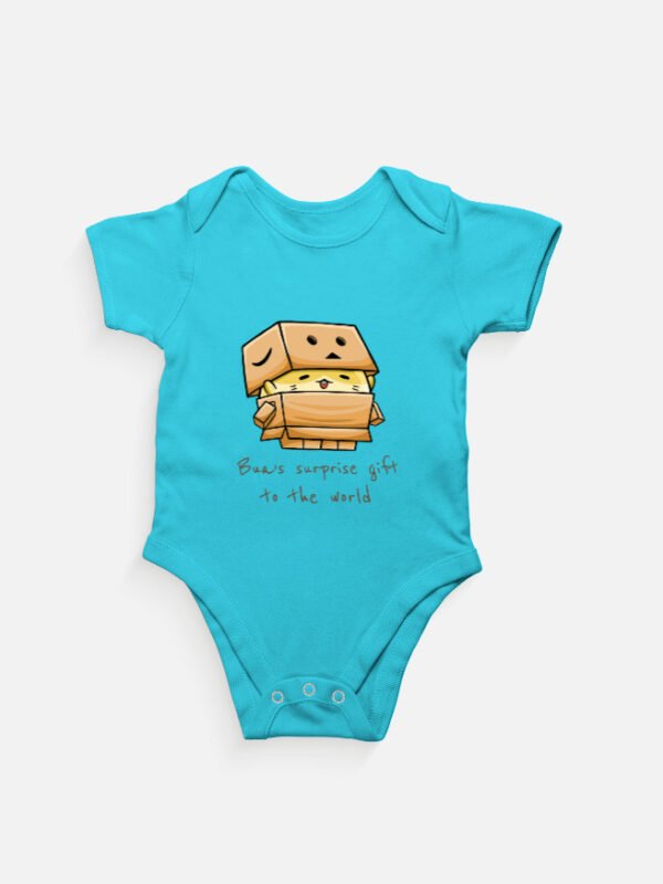 Bua’s Surprise Gift to the World Baby Romper/Onesie | Cute Gift for Niece & Nephew