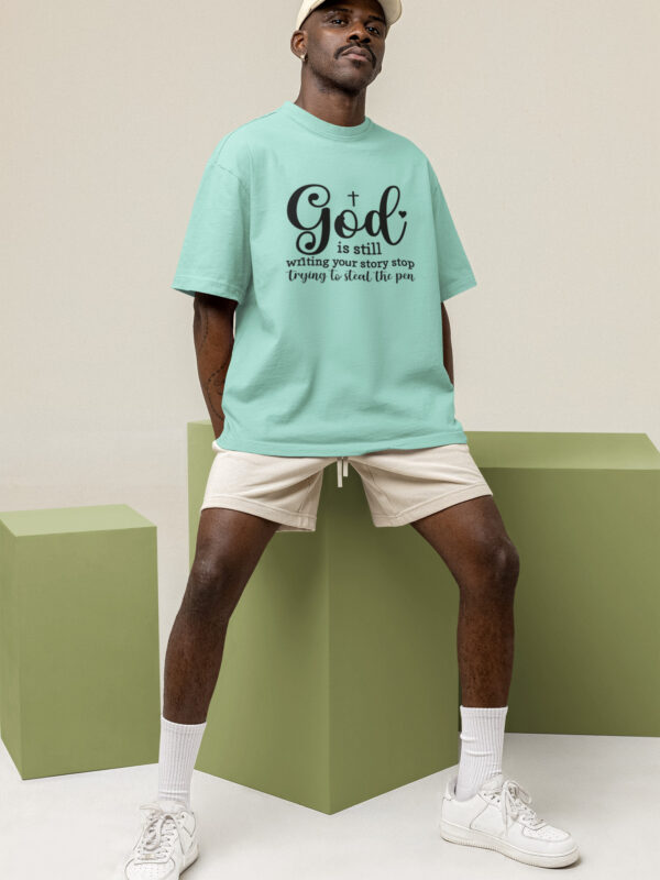 Mint God Is Still Good Dheeth By nature oversized unsiex tshirt7 - Dheeth By Nature