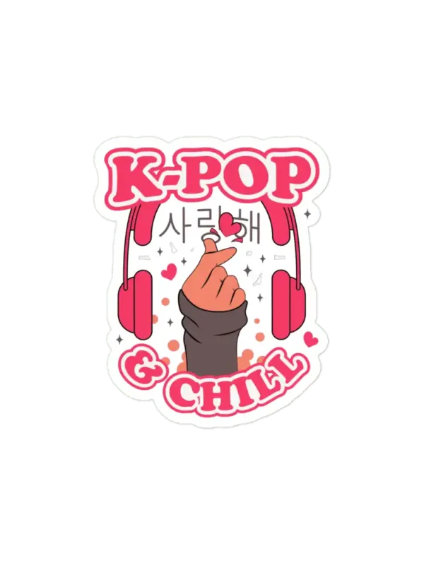 K-Pop and Chill Sticker