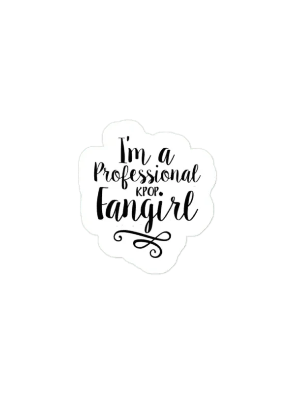 I am a K-Pop Fangirl Sticker