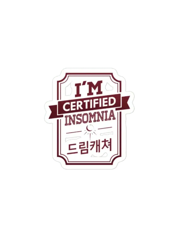 Certified INSOMNIADREAMCATCHER Sticker