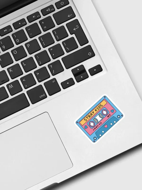 STRAY KIDS Cute Retro Pastel Cassette Tape Blue Pink Sticker - Dheeth By Nature KOREASTICKER19B 1745102001374 243091786 - Dheeth By Nature