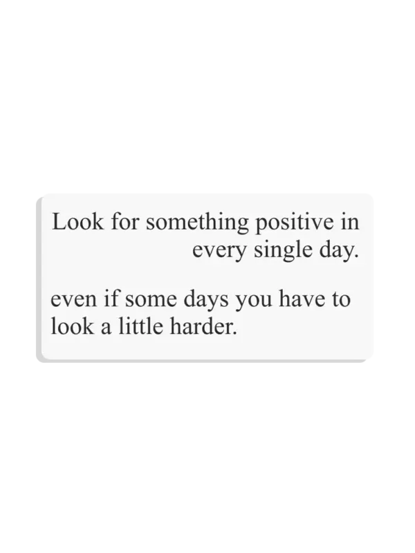 Live for Something Positive Sticker