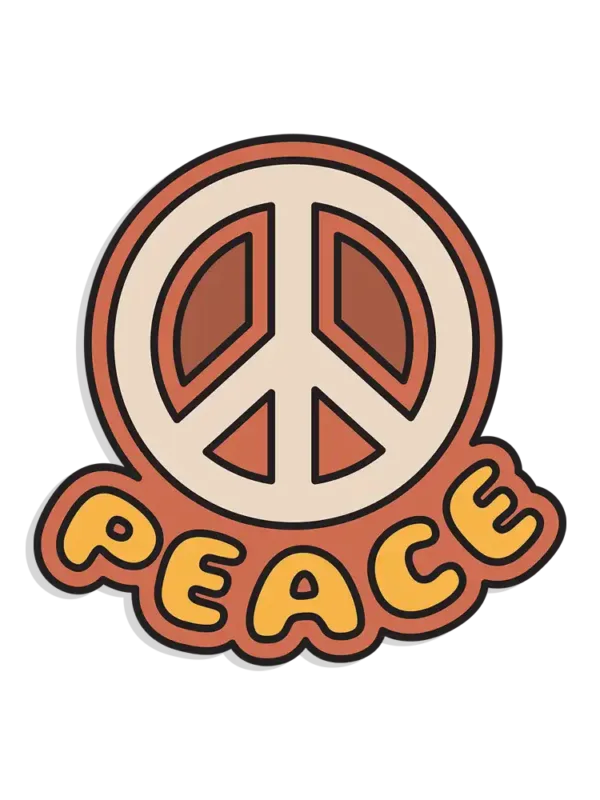 Peace Sticker