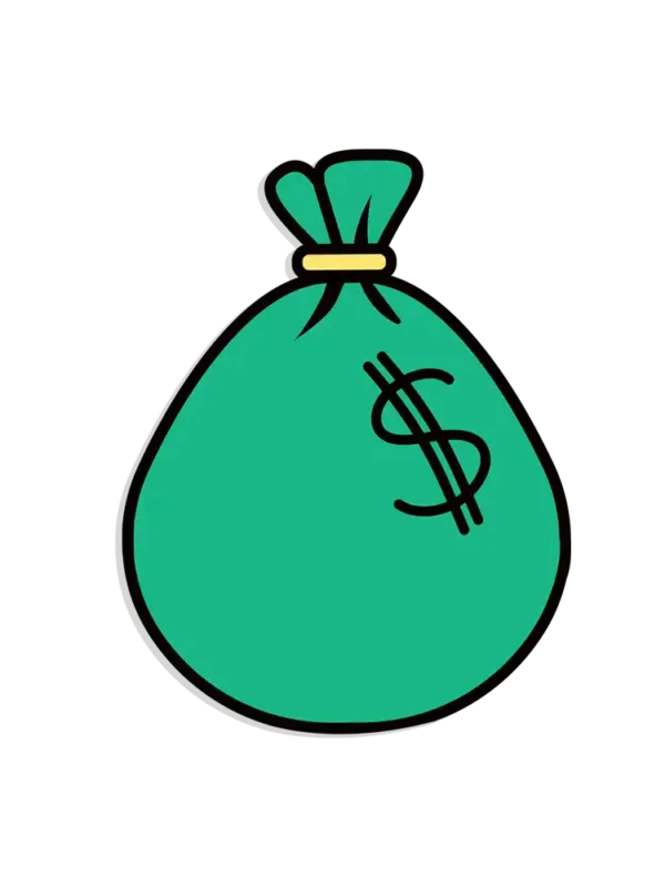 Money Bag Sticker