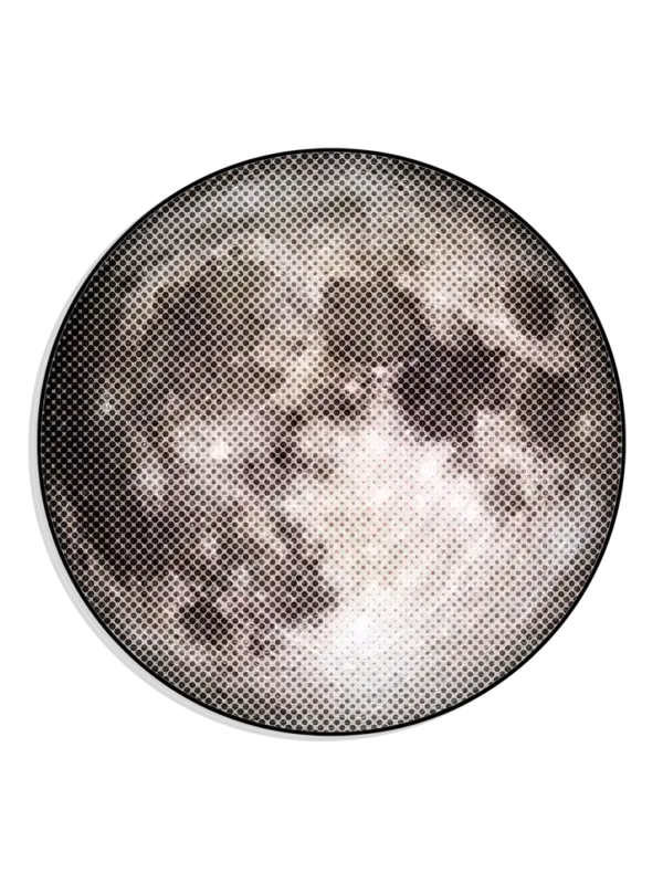 Pixel Moon Sticker
