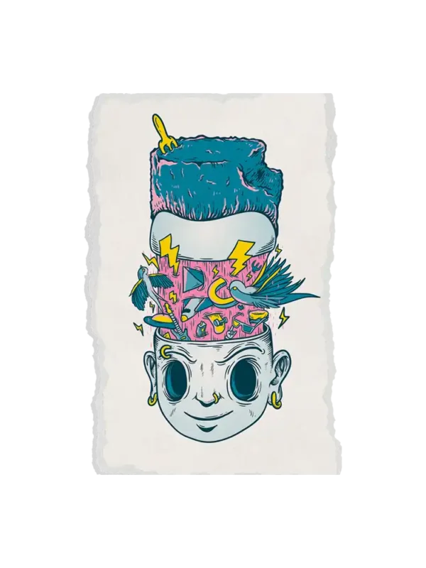 Trippy Sticker