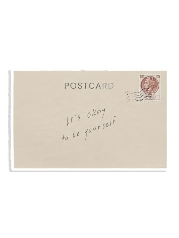 It's okay to be yourself Sticker
