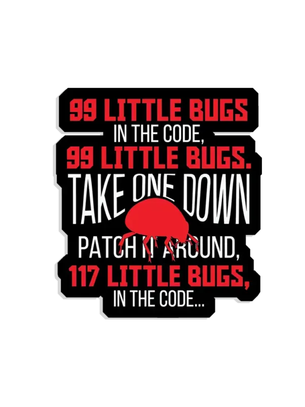 Coder Bug Sticker