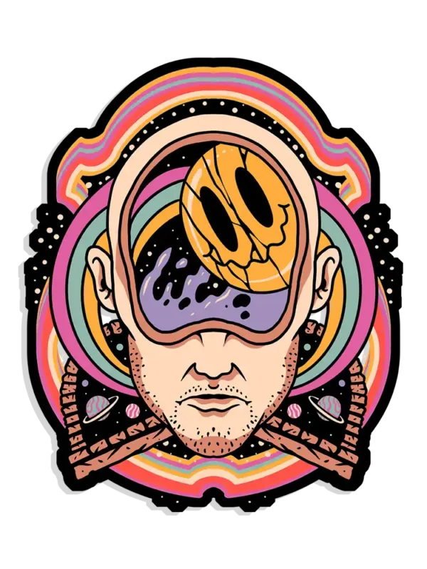 Dark Mind Sticker