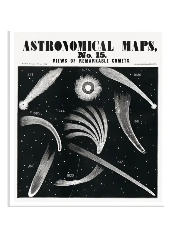 Astronomical Maps Sticker