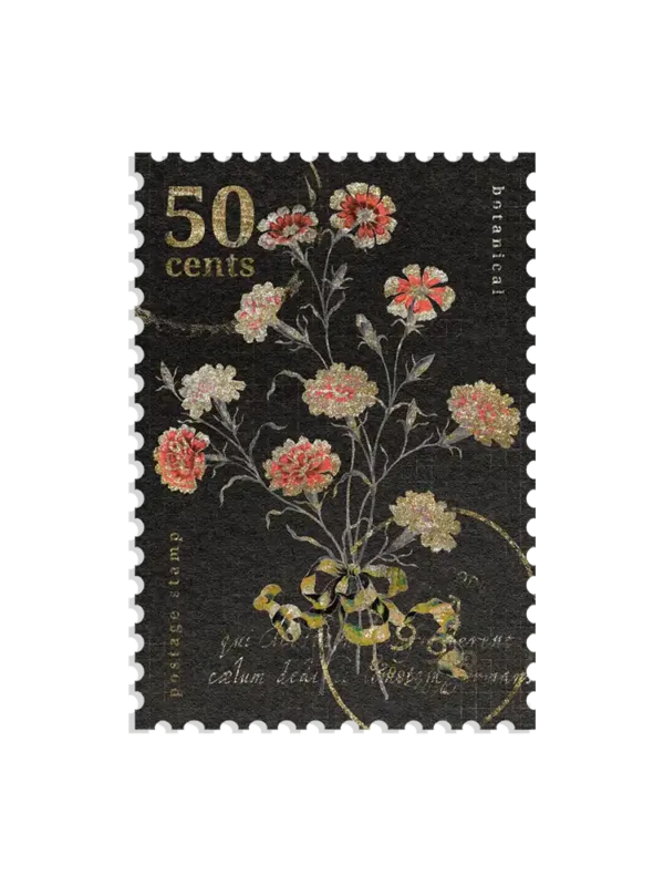 Botanical Stamp Sticker