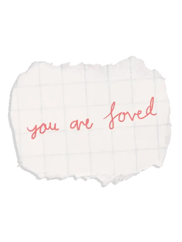 You are loved Sticker