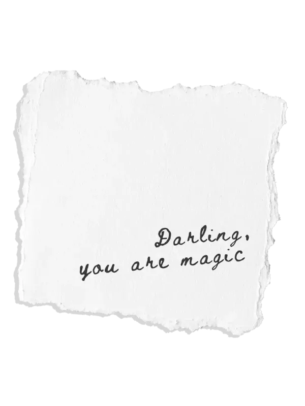 Darling, you are magic Sticker