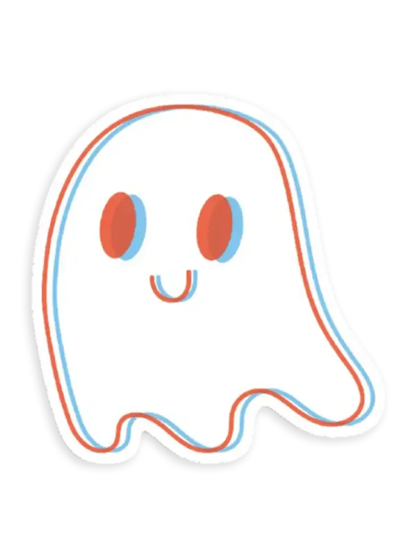 Acid Ghost Sticker