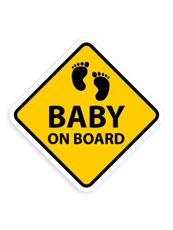 Baby on Board Car Sticker