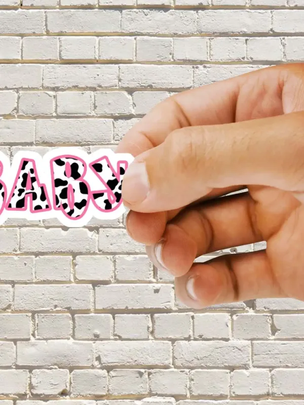 Baby Text Sticker - Dheeth By Nature SINGLE120A 1745101990709 476104269 - Dheeth By Nature