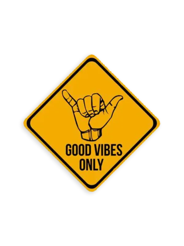 Cool Shaka Sticker