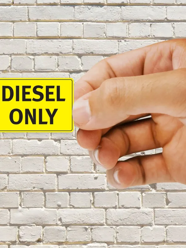 Diesel fuel only Sticker - Dheeth By Nature SINGLE1237B 1745102007691 899533329 - Dheeth By Nature