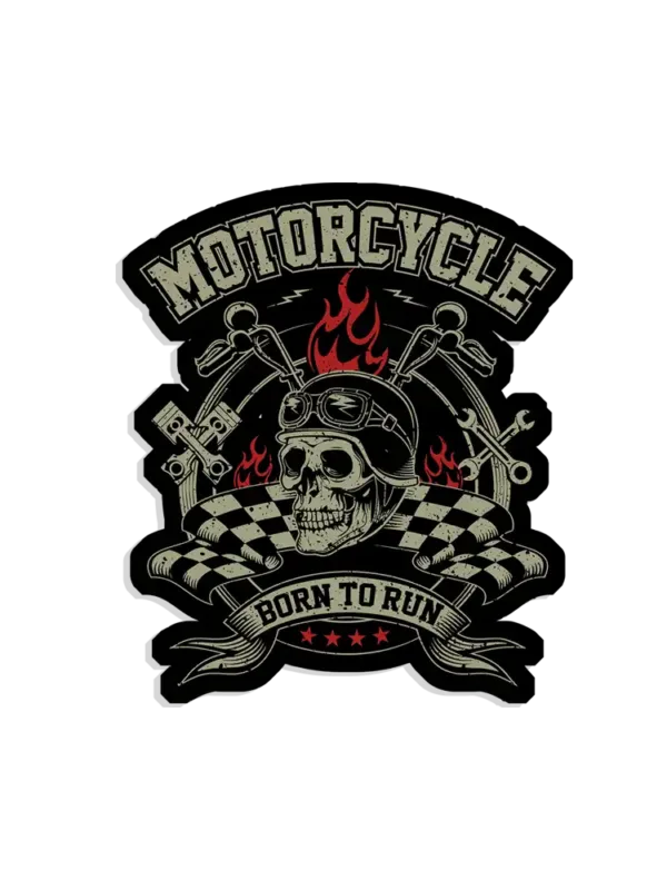 Born to Run Sticker