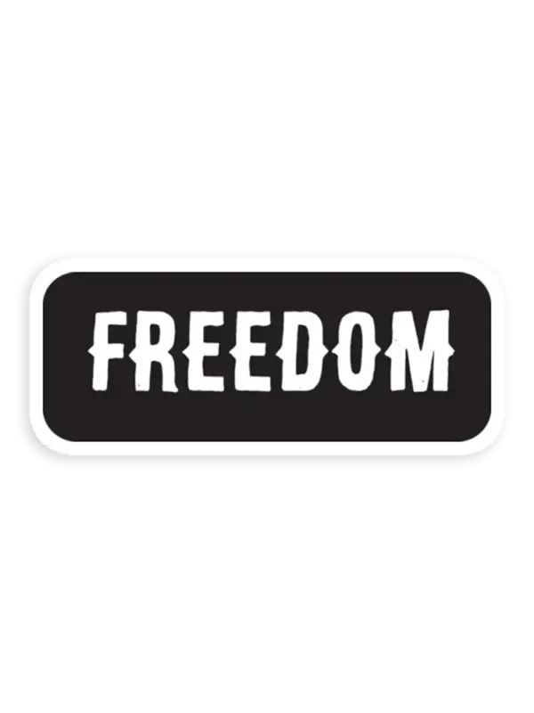 Freedom Car Sticker