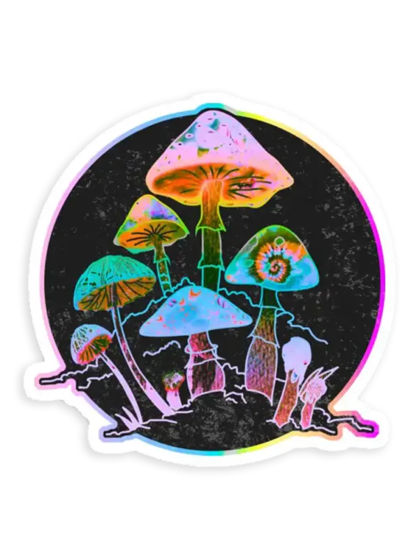 Garden of Shrooms Sticker
