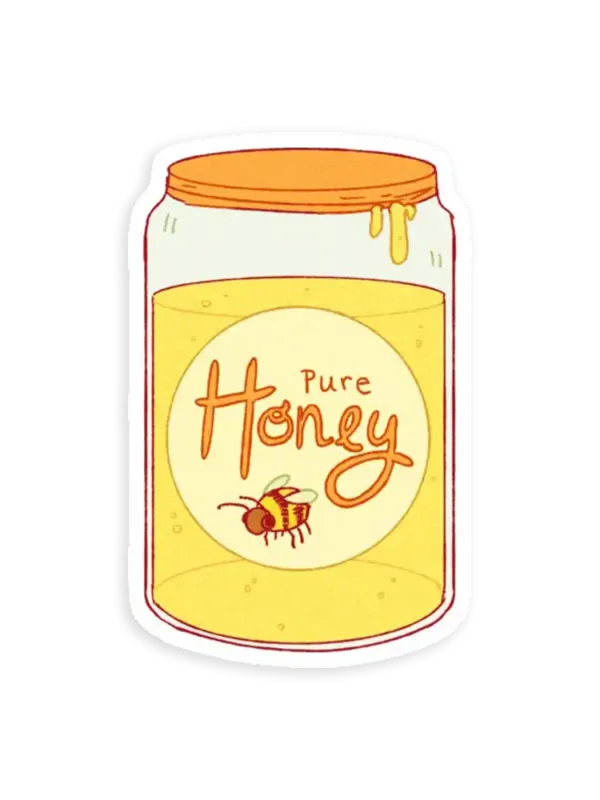 Honey Jar Sticker