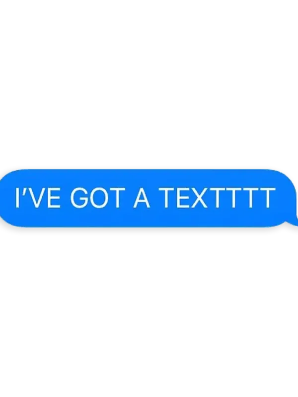 I've got a text Sticker