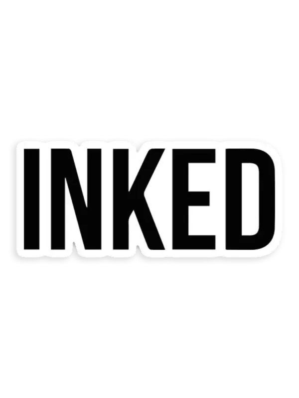 Inked Sticker