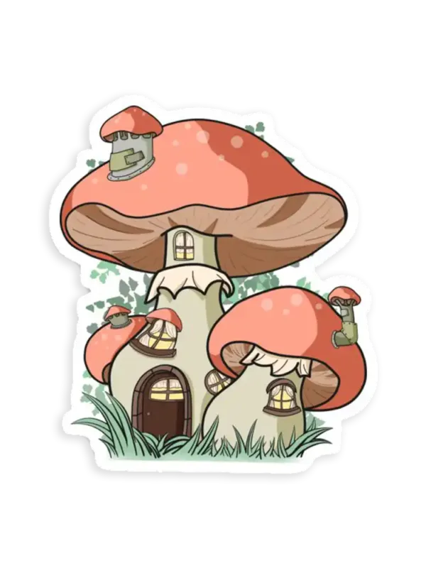 Mushroom aesthetic fairy Sticker