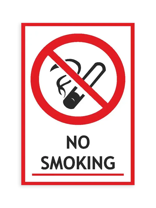 No Alcohol Sign! Sticker