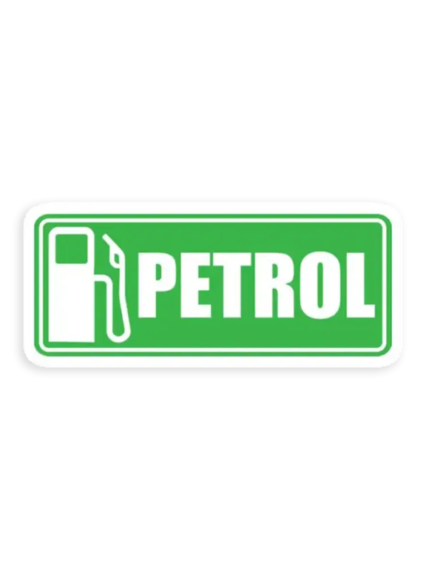 Petrol Fuel Sign Car Sticker