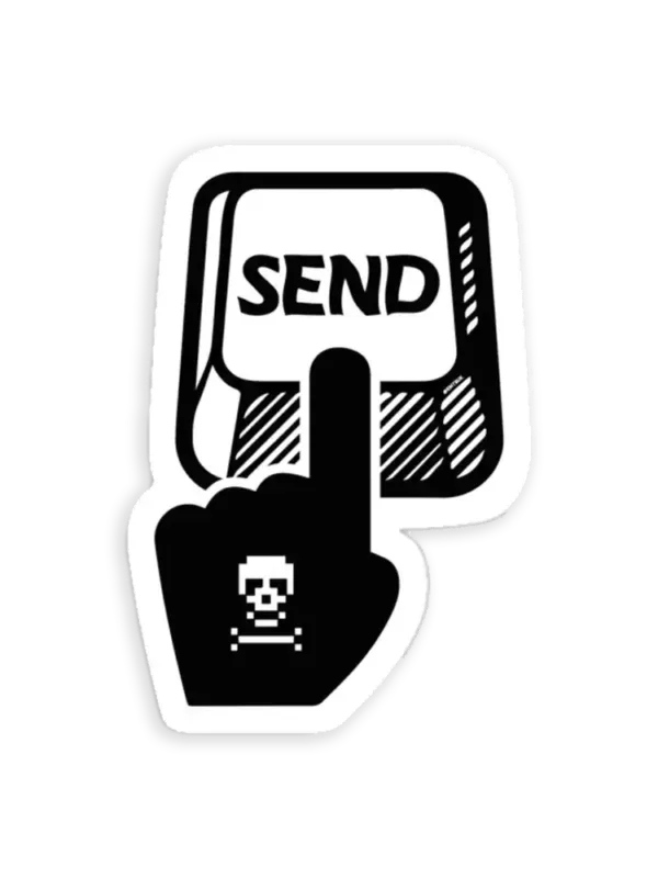 Press Send Sticker