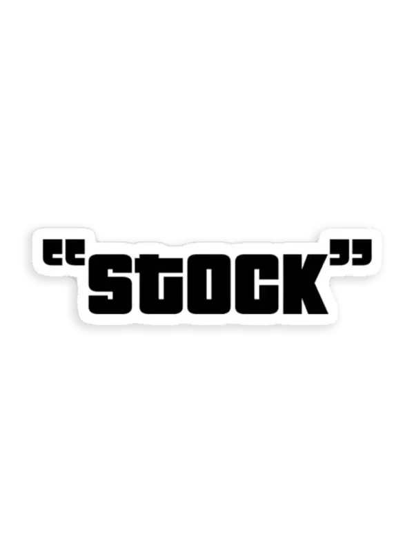 Stock Sticker