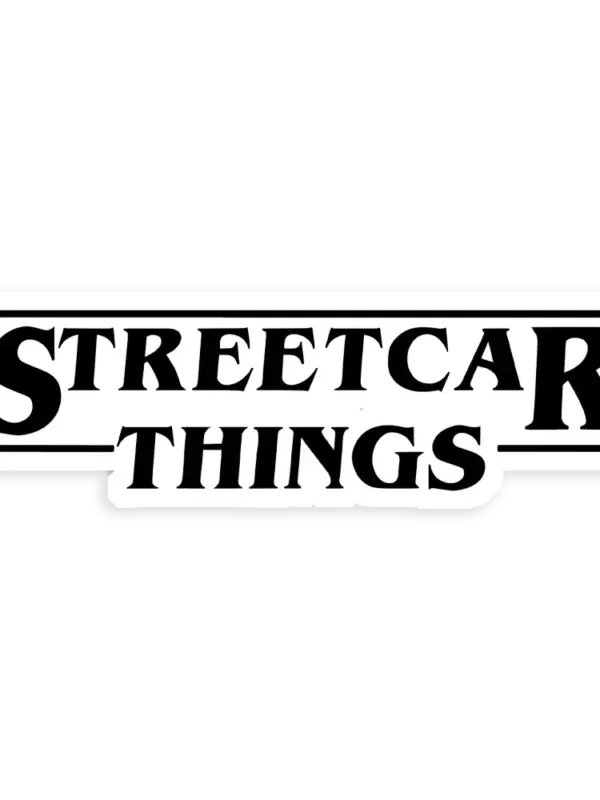 Streetcar Things Sticker