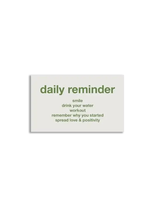 Daily reminder motivational inspirational Sticker