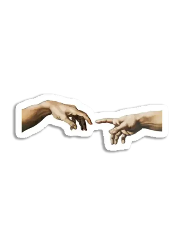 Aesthetic Hand Touch Sticker