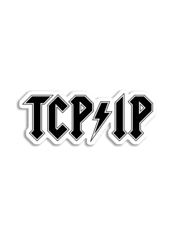 TCP IP Sticker