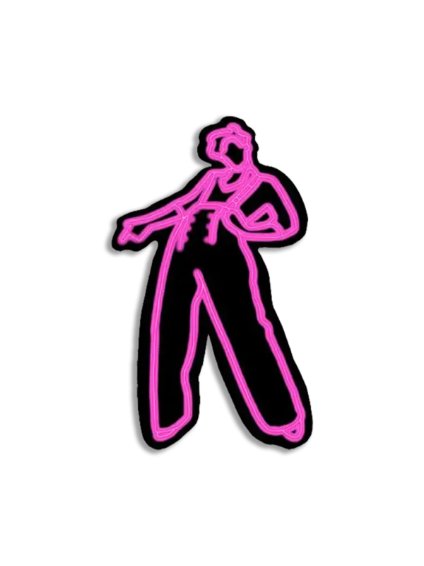 Neon Harry Styles Sticker
